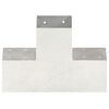 vidaXL Pfostenverbinder X-Form Verzinktes Metall 101 x 101 mm