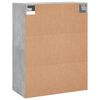 vidaXL Wandschrank Betongrau 69,5x34x90 cm Holzwerkstoff