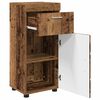 vidaXL Badezimmerschrank-Set TULUM Altholz 37 x 31,5 x 82 cm