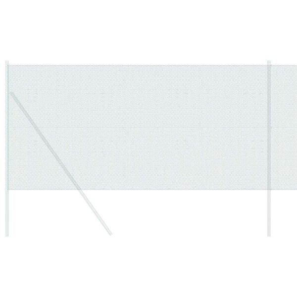 vidaXL Hexagonzaun Grün 1 x 100 m Stahl