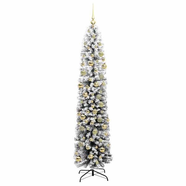 vidaXL K&uuml;nstlicher Weihnachtsbaum mit 300 LEDs mit St&auml;nder Gr&uuml;n 210 cm