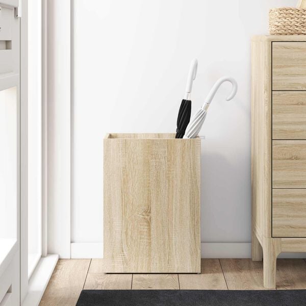 vidaXL Sonnenschirmhalter Sonoma-Eiche 40 x 20 x 55,5 cm Holzwerkstoff