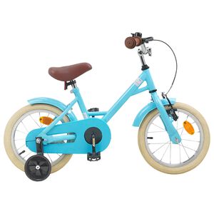 vidaXL Kinderfahrrad 12 Zoll f&uuml;r 2-4 Jahre alt Himmelblau