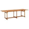 vidaXL Garten-Esstisch 280x90x75 cm Massivholz Akazie