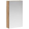 vidaXL Badezimmerspiegelschrank Artisan-Eiche 30 x 10,5 x 50 cm