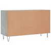 vidaXL Sideboard Betongrau 100x36x60 cm Holzwerkstoff