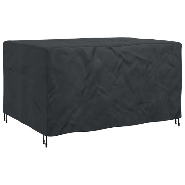 vidaXL M&ouml;belbezug Uni Schwarz 180 x 140 x 90 cm 420D