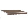 vidaXL Einziehbare Markise Taupe 3 x 2 m Polyester und Aluminium