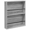 vidaXL Magazinregal 2 pcs Graues Sonoma 60 x 12 x 70 cm Holzwerkstoff