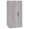 vidaXL 3-tlg. TV-Schrank-Set Grau Sonoma Holzwerkstoff