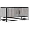 vidaXL TV-Schrank Grau Sonoma 80x34,5x40 cm Holzwerkstoff und Metall