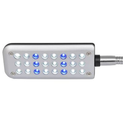 LED Aquarium-Lampe 24 LED Blau und Weiß