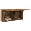 vidaXL Bad-Wandschrank Altholz-Optik 80x25x40 cm Holzwerkstoff