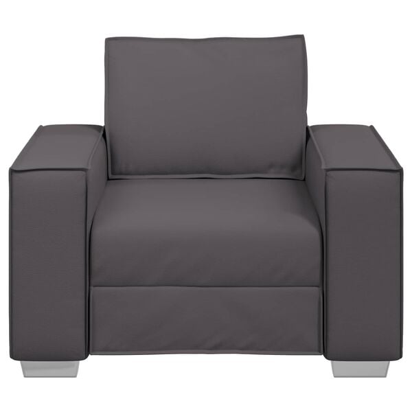 vidaXL Sofa Grau 99 x 80 x 84 cm Stoff