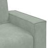 vidaXL 2-Sitzer-Sofa Hellgrau 160x78x84 cm Samt