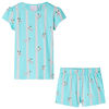 Kinderpyjama mit Kurzen &Auml;rmeln Ecru 116