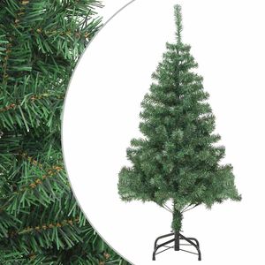 vidaXL K&uuml;nstlicher Weihnachtsbaum mit Stahlst&auml;nder 210 cm 910 Zweige