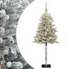 vidaXL K&uuml;nstlicher Weihnachtsbaum mit Kugel 120 cm 150 LEDs