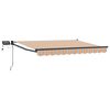 vidaXL Manuelle Gelenkarmmarkise mit LEDs 3 x 2,5 m