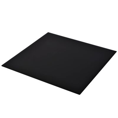 vidaXL Tischplatte aus gehärtetem Glas Quadratisch 800 x 800 mm