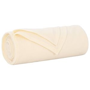 vidaXL Wohndecke Creme 210 x 140 cm 0.41 kg Fleece