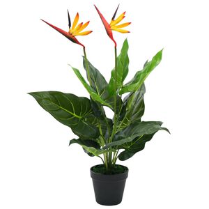 vidaXL K&uuml;nstliche Strelitzia Reginae Paradiesvogelblume 66 cm