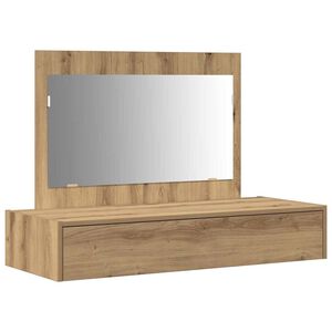 vidaXL Schminktisch Braun 100 x 40 x 70 cm Holzwerkstoff