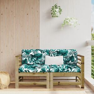 vidaXL Ecksofas mit Kissen 2 Stk. Kiefernholz Impr&auml;gniert