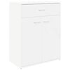 vidaXL Sideboard Wei&szlig; 60x30x75 cm Holzwerkstoff