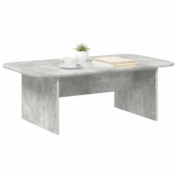 vidaXL Couchtisch Beton Grau 93 x 53 x 33 cm Holzwerkstoff