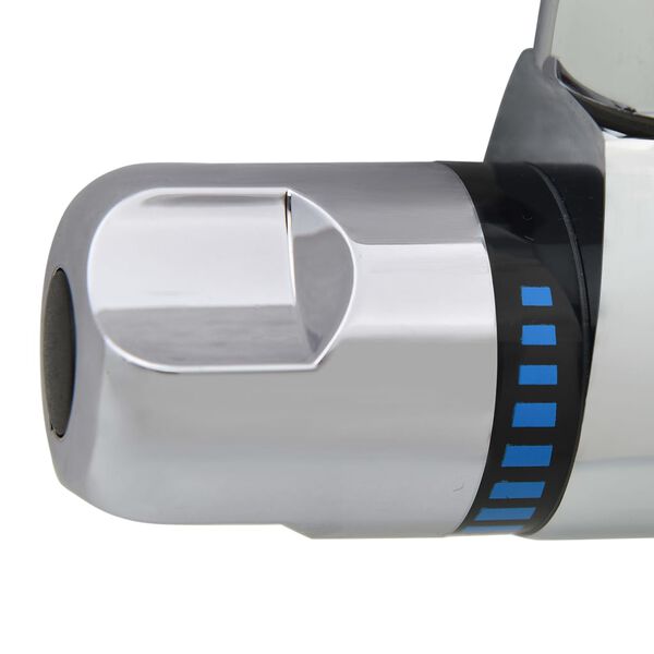 vidaXL Thermostat-Mischbatterie f&uuml;r Badewanne und Dusche Verchromt
