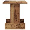 vidaXL Beistelltisch Altholz 35,5 x 35 x 40 cm Holzwerkstoff