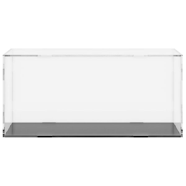 vidaXL Displaybox Transparent 24x12x11 cm Acryl