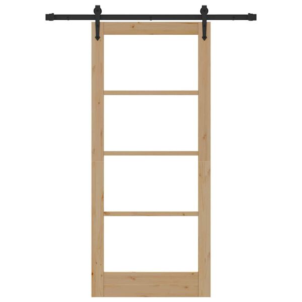 vidaXL Schiebet&uuml;r ORKDAL Natur 86 x 198,5 cm