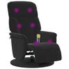 vidaXL Massage Relaxsessel Schwarz 91 x 71 x 105 cm Samt