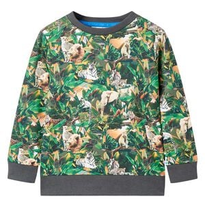 Kinder-Sweatshirt Dschungel-Motiv 104