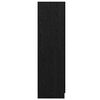 vidaXL Kleiderschrank Schwarz Eichen-Optik 82,5 x 51,5 x 180 cm
