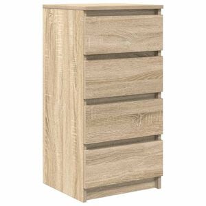 vidaXL Sideboard Sonoma-Eiche 37,5x35x76 cm Holzwerkstoff