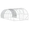 vidaXL H&uuml;hnerunterkunft Silber 600 x 300 x 200 cm Verzinkter Stahl