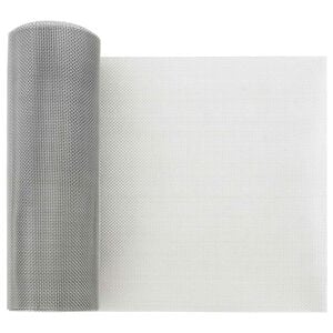 vidaXL Drahtgeflecht 20 x 1000 cm 18 Mesh Edelstahl 304 Silber