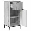 vidaXL Badezimmer Schrank Grau Sonoma 39,5 x 36 x 88 cm Holzwerkstoff