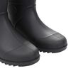 vidaXL Gummistiefel Schwarz Gr&ouml;&szlig;e 44 PVC