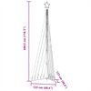 vidaXL LED Weihnachtsbaum 495 LEDs Warmweiß 300,5 cm