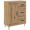vidaXL Highboard Artisan-Eiche 69,5 x 34 x 90 cm Holzwerkstoff