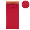 vidaXL Bettlaken 2 Stk. Polyester-Fleece 100x200 cm Burgunderrot