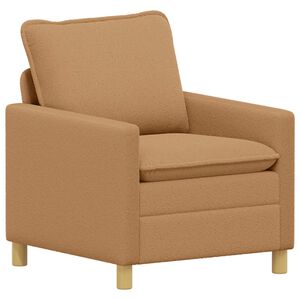 vidaXL Sofa Beige 76 x 81 x 87,5 cm Stoff