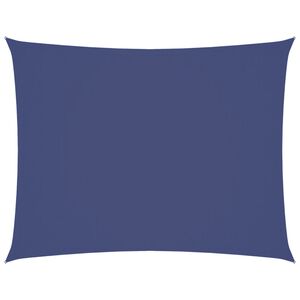 vidaXL Sonnensegel Oxford-Gewebe Rechteckig 2x3,5 m Blau