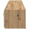 vidaXL TV-Wandschrank Wandmontiert 2 pcs Artisan-Eiche 80 x 35 x 31 cm