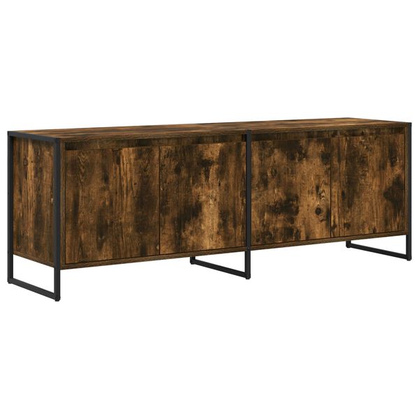 vidaXL TV-Schr&auml;nk Raucharbe 140 x 36 x 49,5 cm Holzwerkstoff