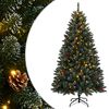 vidaXL K&uuml;nstlicher Weihnachtsbaum 300 LEDs 180 cm